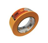 Zulu Precision Yellow Masking Tape for Painters 38mm x 50m - Multi Surface Adhesive Painters Tape - Waterproof, UV Resistant, Indoor & Outdoor - Up to 6mth Removal | (1 Pack)