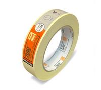 Zulu Premium Masking Tape for Painters 25mm x 50m - Multi Surface Indoor Adhesive Painters Tape - DIY Decorating Rennovation Crafts Arts | (1 Pack)