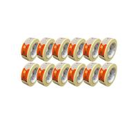 Zulu Premium Masking Tape for Painters 38mm x 50m - Multi Surface Indoor Adhesive Painters Tape - DIY Decorating Rennovation Crafts Arts | (12 Pack)