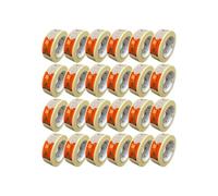 Zulu Premium Masking Tape for Painters 38mm x 50m - Multi Surface Indoor Adhesive Painters Tape - DIY Decorating Rennovation Crafts Arts | (24 Pack)