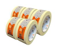 Zulu Premium Painters Beige Masking Tape (L)50M (W)50mm, Pack Of 5