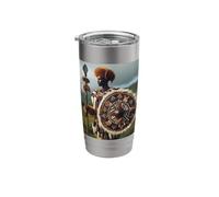 Zulu Warrior Tribe Shield Stainless Steel Insulated Tumbler