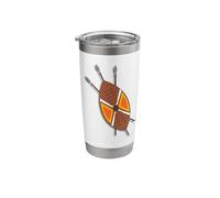 Zulu Warrior Tribe Shield Stainless Steel Insulated Tumbler