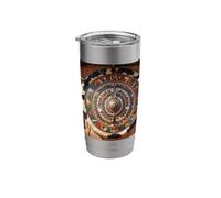 Zulu Warrior Tribe Shield Stainless Steel Insulated Tumbler