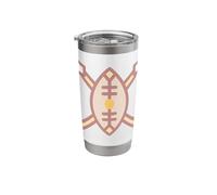 Zulu Warrior Tribe Shield Stainless Steel Insulated Tumbler