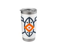 Zulu Warrior Tribe Shield Stainless Steel Insulated Tumbler