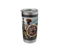 Zulu Warrior Tribe Shield Stainless Steel Insulated Tumbler