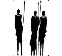 Zulu Warriors A4 190 Micron Mylar Stencil