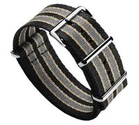 ZULUDIVER Apex Military Watch Strap - Heavy Duty Polyester, Waterproof & Durable, Soft Comfort Weave, Stainless Steel Hardware, No Time Bond, 22mm