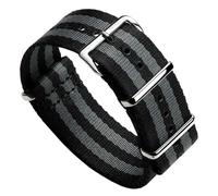 ZULUDIVER Apex Military Watch Strap - Heavy Duty Polyester, Waterproof & Durable, Soft Comfort Weave, Stainless Steel Hardware, Classic Bond, 20mm