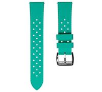 ZULUDIVER AquaWave Rubber Divers Watch Strap with Premium Pin Buckle. Saltwater, Harsh Environment, and UV Resistant. Replacement Mens Wristwatch Strap. Unique Design. Capri Sea - 20mm