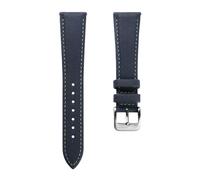 ZULUDIVER Mayday Regatta Sailcloth Watch Strap, Blue, 20mm