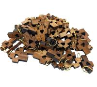 Zuluf Olive Wood Crosses, 50 PCS, Wooden Crosses. PEN228, No Gemstone