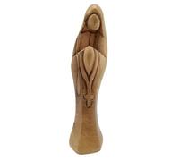 Zuluf Praying Virgin Mary Statue 8" - Hand Carved Olive Wood Bethlehem Catholic Blessed Mother Figurine Spiritual Gift MAR004