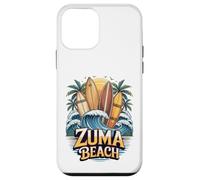 Zuma Beach Malibu California Coastal Surf Scene Case for iPhone 12 mini