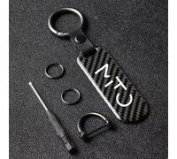 ZUMAHA Car Key Chain Keyring Rings Key Cover for Alfa Romeo Mito Gifts Accessories