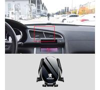 ZUMAHA Car Phone Holder Car Cradles for Peugeot 3008 2013 2014 2015 2016 2017 2018 2019 2020 2021 2022 2023 2024 Air Vent Dashboard Accessories,Blackstyle