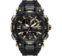 ZUMAHA New Multifunction Digital Watch with Large Dial, LED Backlight Sports Watch, Analog-Digital Display Outdoor Waterproof Military Watch Wrist Watch