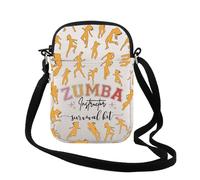 Zumba Coach Trainee Gift Zumba Instructor Survival Kit Zipper Bag Gift For Aerobics Instructor Trainee (Zumba CR)