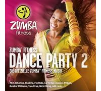 ZUMBA FITNESS-DANCE PARTY 2 (PSY/RIHANNA/SHAKIRA/FLO RIDA/PITBULL/+) 2 CD NEW
