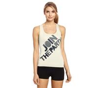 Zumba Fitness LLC Women's Dazzle Racerback Shirt, Buff, Small