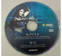 Zumba Fitness Ripped+Mix DVD WITH 1LB. Toning Sticks