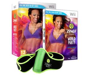 Zumba World Party - Bundle Pack with Belt Accessory (Nintendo Wii)