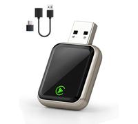Zumhigh Wireless CarPlay Adapter UK 2025, Mini Apple Car Play Wireless Adapter, Plug & Play Carplay Dongle Auto-Connect Car Play Adapter for iPhone iOS 12+ & 800+ Cars