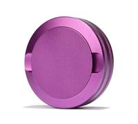 ZUMIQ Snus Box in Pink & Purple with 2 Compartments in Glitter Look, Stylish Grip Border - Practical Pouch Container | Velo, Scooper, ZYN Storage for On the Go (Purple)