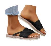 ZUMKEAY Sandals Women Walking Closed Toe Wedges Shoes Orthopedic Summer Comfortable Flip Flops Elegant Arch Support Orthopedic Breathable Hollow Out Platform Beach Slippers