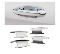 ZUMLED Compatible with Mercedes GLA Class H247 GLA200 GLA220 GLA250 2020 2022 Car Part Carbon Fiber Color Refit Chrome Door Handle Cover Trim (Color : Chrome Color B)
