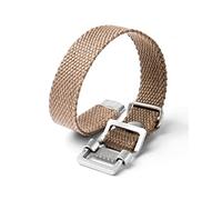 ZUMLED Weave Canvas Nato Strap 20mm 22mm Zulu Watch Strap Blue Green Replacement Wristband Compatible With Man Watch (Color : Khaki, Size : 20mm)
