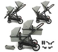 Zummi Halo Twin Complete Set, Sage Green