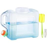 ZUMVIVIN Camping Water Container with Tap 5L | With 18cm Outlet Pipe | Hiking Climbing Car Journey | Ice Water Drink in Fridge