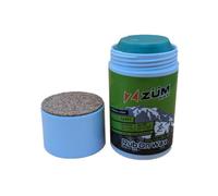 ZUMWax Rub-On Ski/Snowboard/Nordic/Cross-Country Ceramic Wax 70g, All Conditions, Easy Cork applicator, Long-Lasting Performance, Vanilla Scent, Made in USA, PFAS-Free, Great Quick waxing on The go