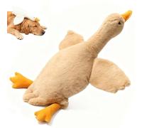 Zumylea White Duck Dog Toy, 2025 Large Plush Realistic Goose Design, Durable Plush Chew Toy for Dogs Chew and Play (Brown, 2XL (190cm))