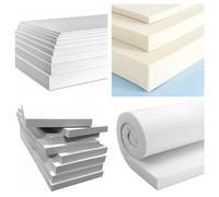 zumzams High Density Foam Sheets Cushions Seat Pads Cut to Any size Upholstery Foam (24''x72''x1'')