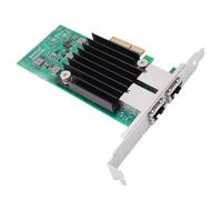 Zunate 10Gb PCIE Network Card High-Speed Dual RJ45 Ports for Data Center Connectivity Support for and 2 Units