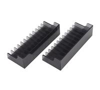 Zunate 2-Pack Multi-Functional Game Card & Disk Display Box, Large Capacity, ABS Material, Suitable for, Lite, Professional Design