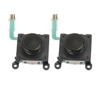Zunate 2pcs 3D Analog Joystick Replacement, Thumb Sticks Sensor 3D Thumb Joystick Button Module Left Right Repair Kit for PS VITA for PSV 2000