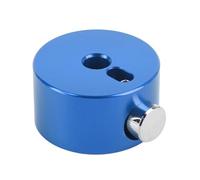 Zunate 2Pcs Aluminum Alloy Arrow Storage Case Cymbal Cap Drum Clutch (Blue) | One Hand Installation, No Tools Needed, Fast Cymbal Changes, Metal Fixing Clamp