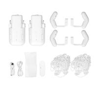 Zunate 2pcs Smart Curtain Opener, Automatic Voice Control, WiFi BT Electric Curtain Robot with APP Timer Gateway, Silent and Power Save, for T Rail U Rail Roman Rod