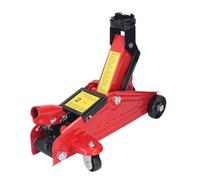 Zunate 2T Hydraulic Trolley Jack for SUV Truck Garage | Sturdy Steel Frame, 140 To 290mm Adjustable, Workshop Use, Fast Pump, 360 Degree Casters
