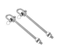 Zunate 304 Stainless Steel Swing Hangers, 1500LB Capacity, 2Pcs Smooth and Flexible Movement for Gym and Yoga Studios