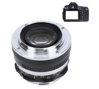 Zunate 35mm F1.1 Manual Focus APS C Lens, Manual Focus Alloy Metal Body with 7 Elements 6 Groups Optical Design for XM XA XT XE X Pro XH XS Cameras
