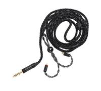 Zunate 4.4mm Balanced Male to MMCX Earphone Cable, Anti Interference Design, Comfortable Fit for Sports Use, 3.9ft Silver Plated OFC
