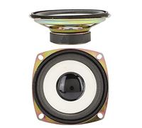 Zunate 4 Ohm 5W Full Range Speaker 3 Inch | High Sensitivity Mini Loudspeaker for DIY Home Stereo Multimedia Sound Box