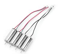 Zunate 4 Pcs DC 3.7V Motor for Airplane,44000RPM DIY Drone Motor Coreless Motor Model Airplane Kits Toy plane High Speed Low Consumption Accessories for Airplanes for Aircraft Model,Plane Model