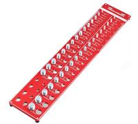 Zunate 42 Nut Bolt Thread Checker Standard Identification | Thread Pitch Finder, SAE Whitworth Fastener Tool, Workshop Garage Test Kit, Portable Wall Hanging