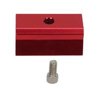 Zunate 43mm 1.69 Inch Dovetail Rail Plate Base with 1/4" Thread for Telescope Finder Scope, Aluminium Alloy Smartphone Mount Bracket Expansion for Astronomy Observation